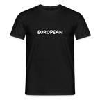 "EUROPEAN" Männer T-Shirt - black