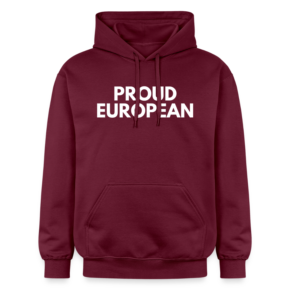 "PORUD EUROPEAN" - Gildan Unisex Softstyle® Midweight Hoodie - maroon