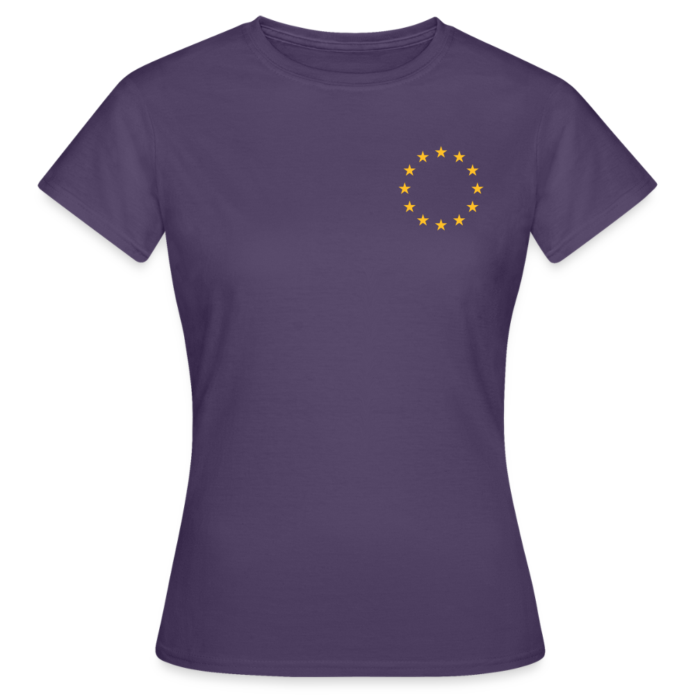 "12-Stars-mini" Frauen T-Shirt - dark purple
