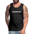 "EUROPEAN" - Männer Premium Tank Top - charcoal grey