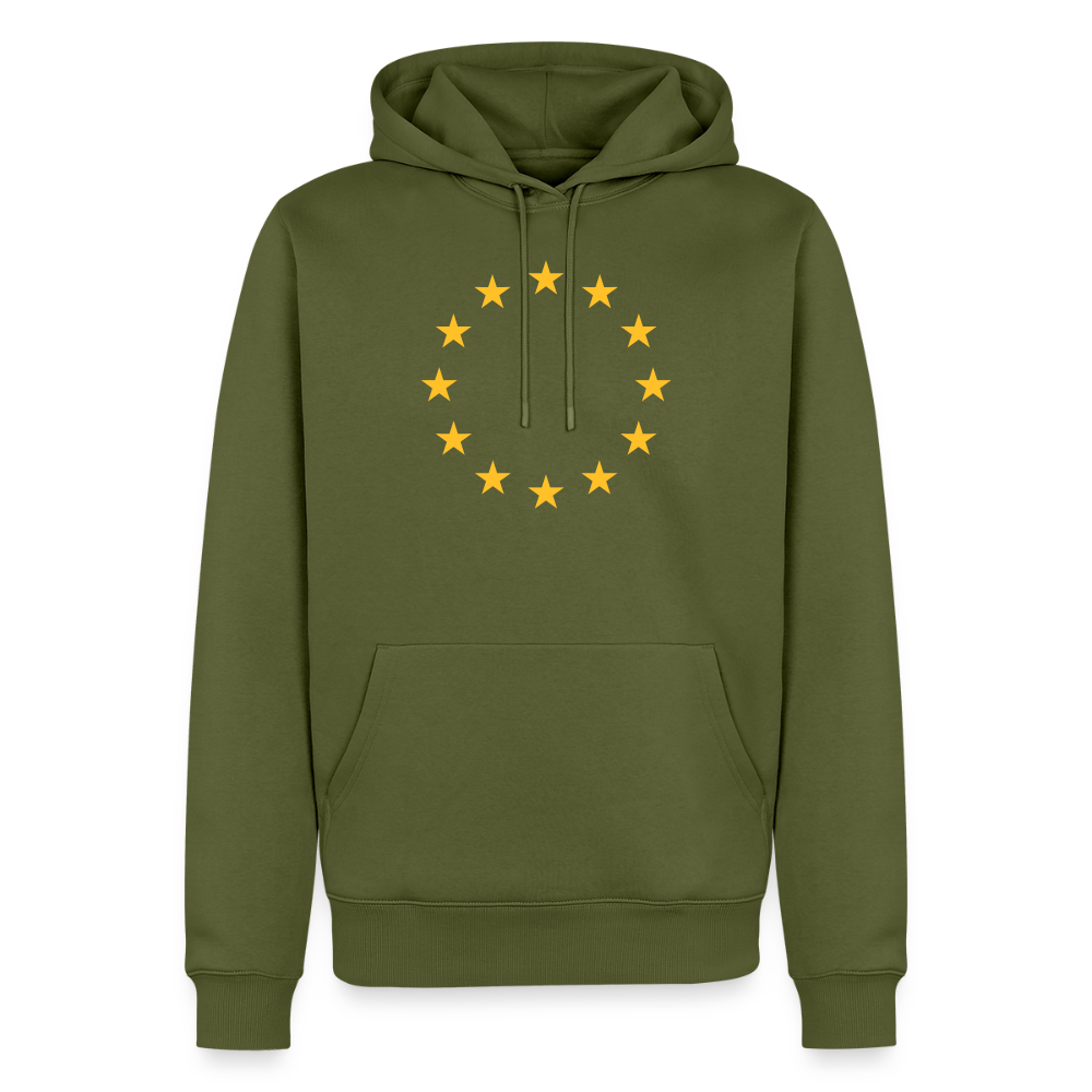 "12-Stars" - Men’s Premium Hoodie - khaki