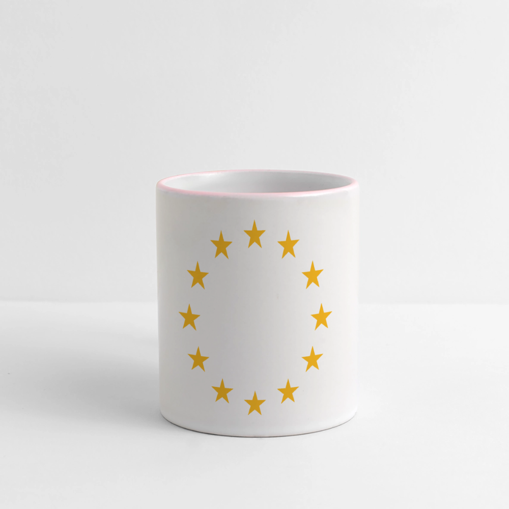 "12-Stars" - Mug - white/pink