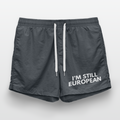 "I'M STILL EUROPEAN" - Badeshorts - anthracite
