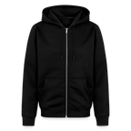 Men's Premium Hooded Jacket - "United in Diversity - LGBTQ" - black