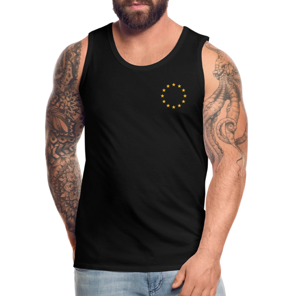 "12-stars-mini" - Männer Premium Tank Top - black