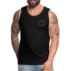 "12-stars-mini" - Männer Premium Tank Top - black