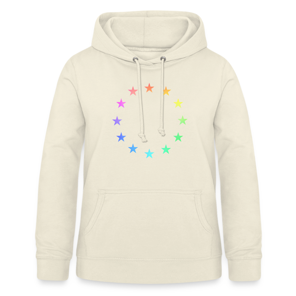 Women's Hoodie - "12 Stars - LGBTQ" - vanilla
