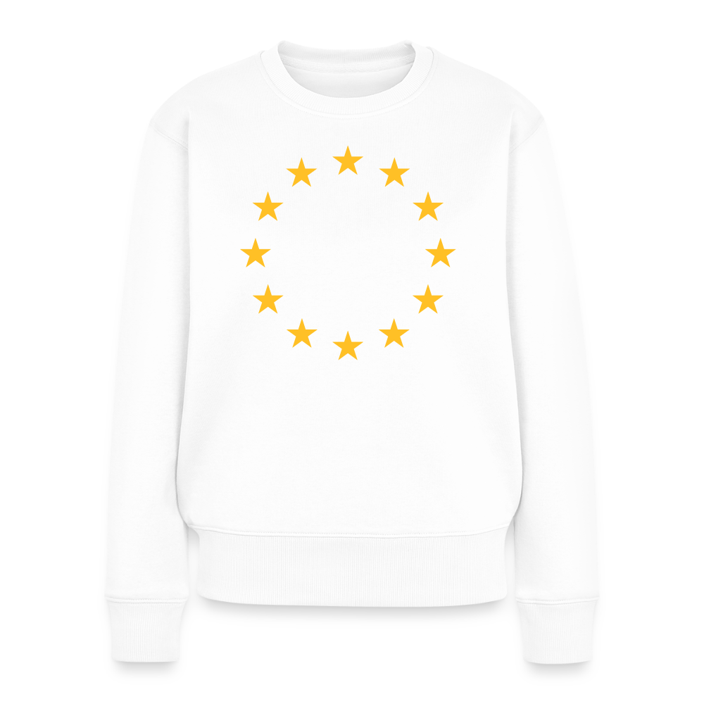 "12-Stars" - Women’s Premium Sweatshirt - white