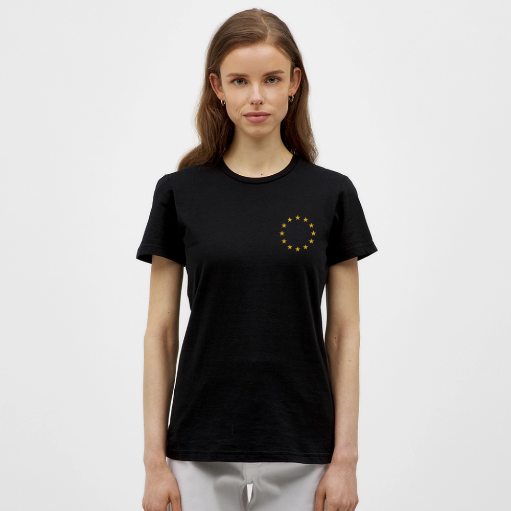 "12-Stars-mini" Frauen T-Shirt - black