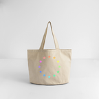 Vintage-washed Shopper - "12 Stars - LGBTQ" - vintage sand 