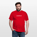 "EUROPEAN" Männer T-Shirt - red