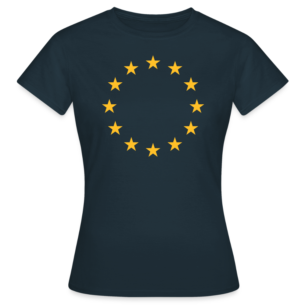 "12-Stars" - Women's T-Shirt - navy