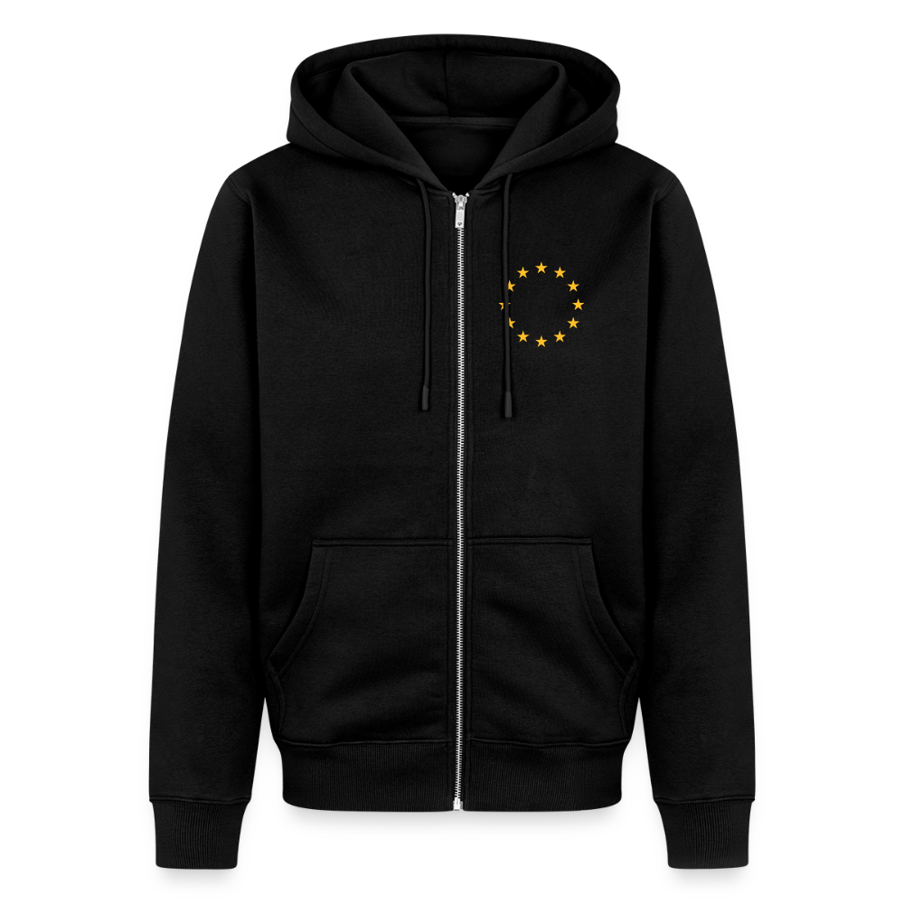"12-stars-mini" - Männer Premium Kapuzenjacke - black