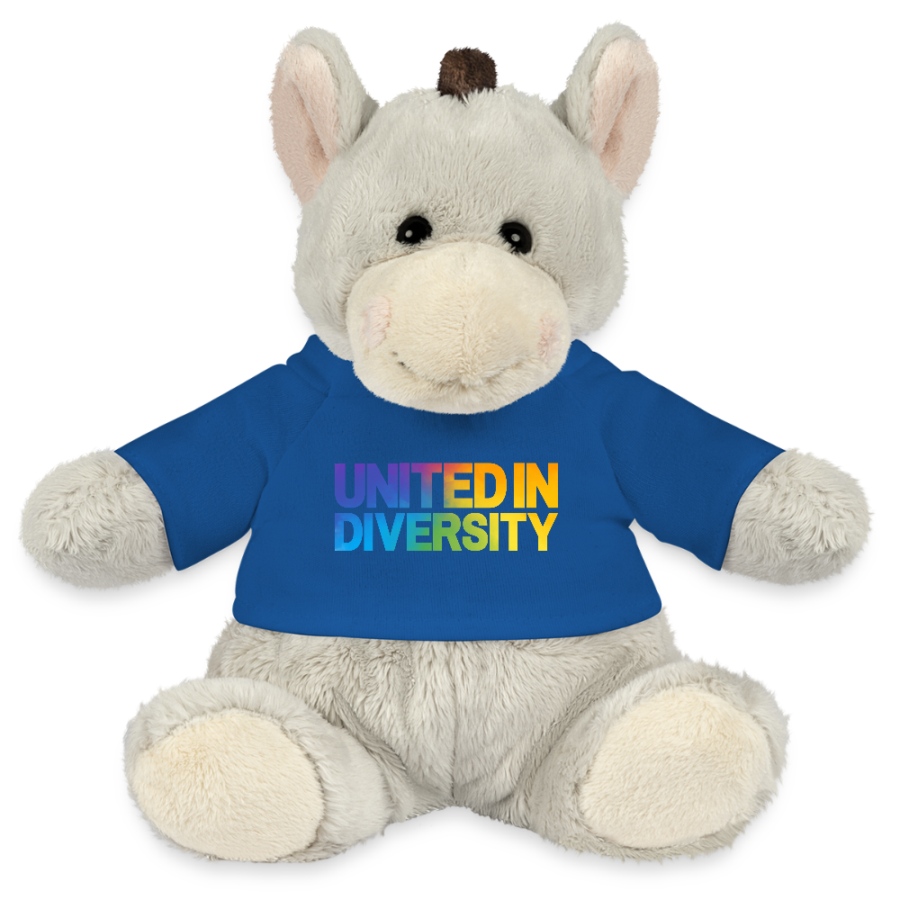 MiniFeet® Donkey Pelle - "United in Diversity - LGBTQ" - royal blue