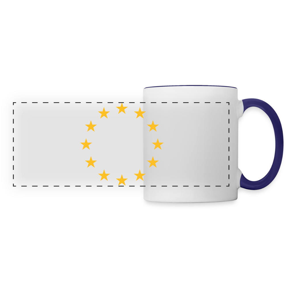 "12-Stars" - Mug - white/cobalt blue