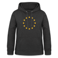 "12-Stars" - Women's Hoodie - charcoal grey