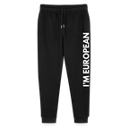 "I'M EUROPEAN" - Stanley/Stella Teenager Bio Jogginghose Mini Mover - black