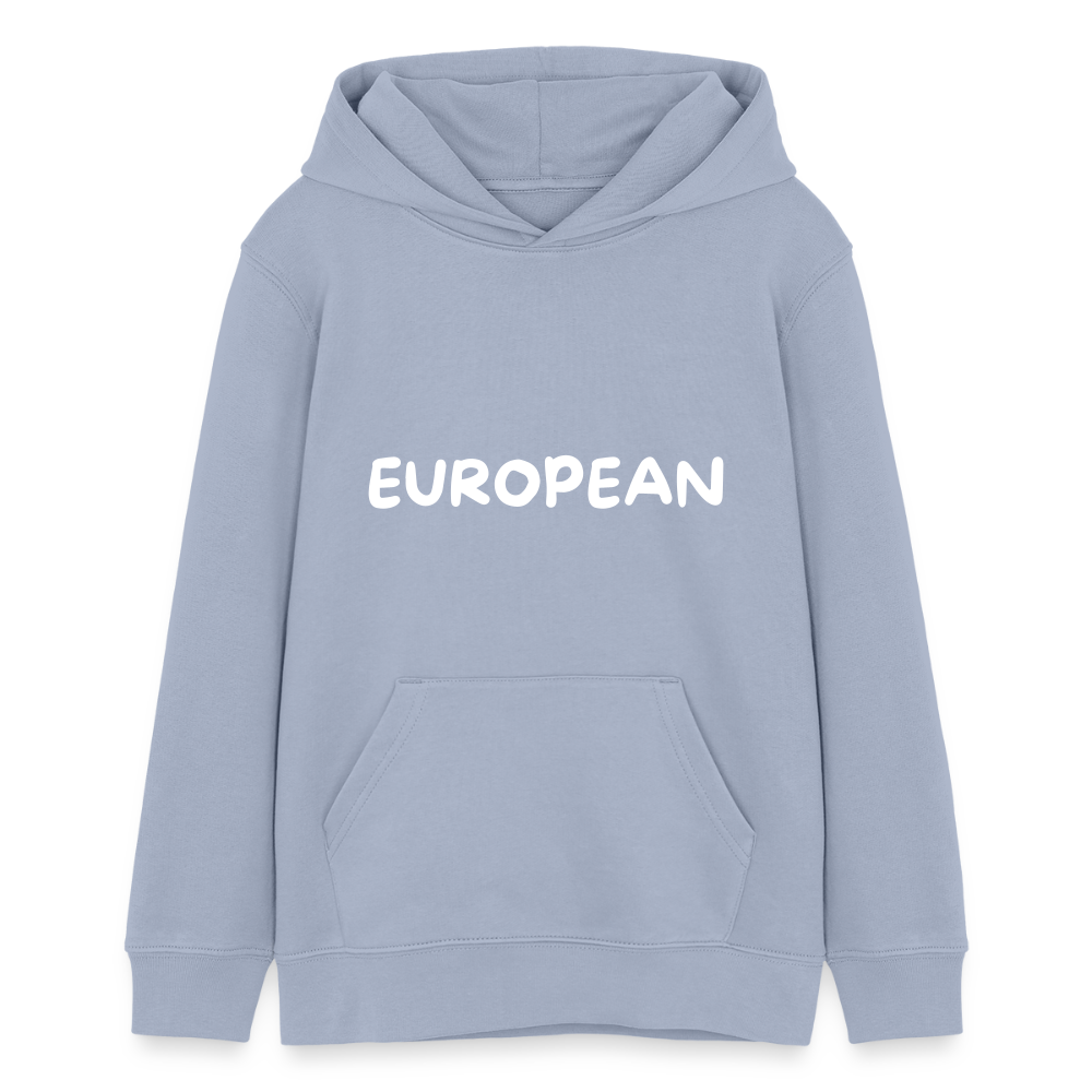 "EUROPEAN" - Stanley/Stella Teenager Bio-Hoodie Mini Cruiser - lavender-violet