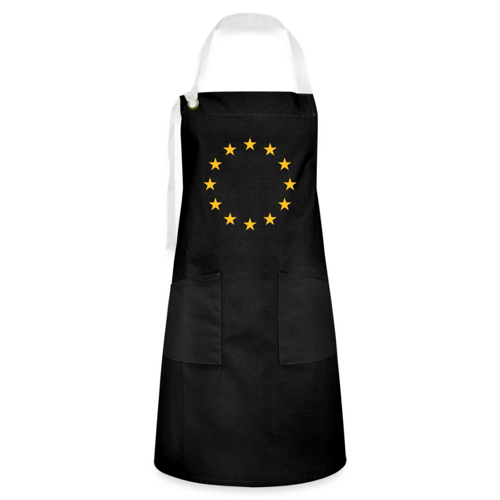 "12-Mini" - Artisan Apron - black/white