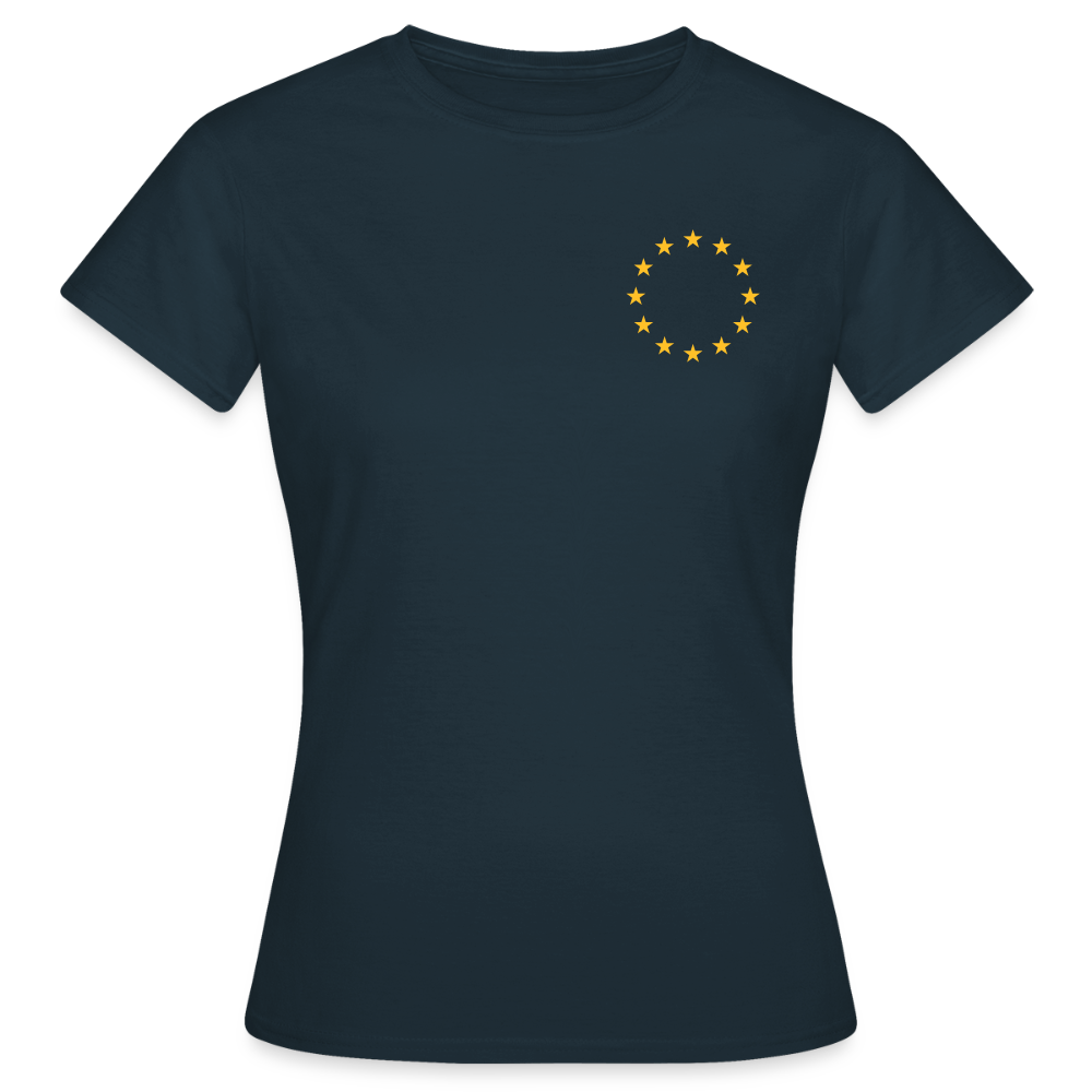 "12-Stars-mini" Frauen T-Shirt - navy