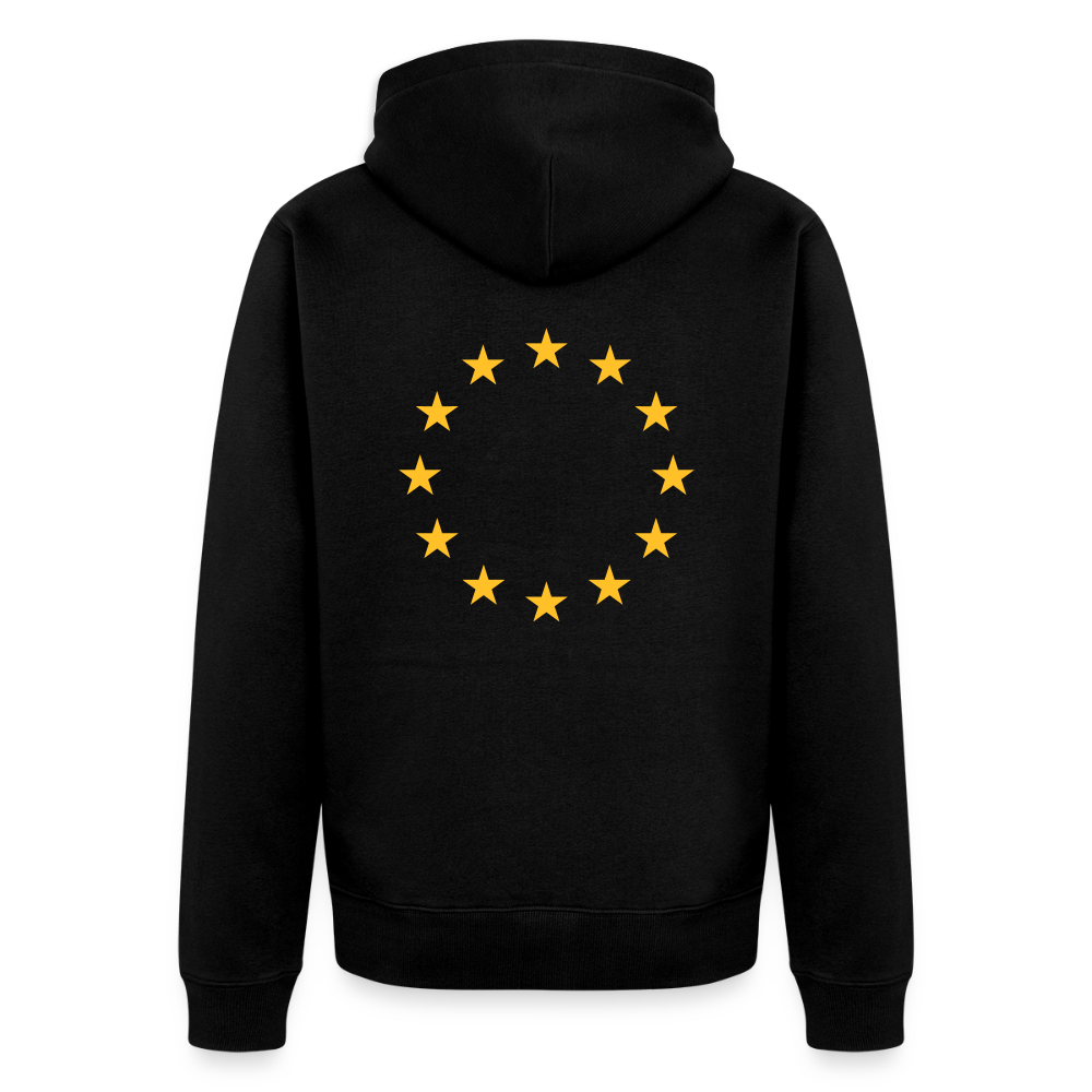"12-Stars" - Men's Premium Hooded Jacket - black