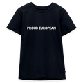 "PROUD EUROPEAN" - Teenager Premium T-Shirt - navy