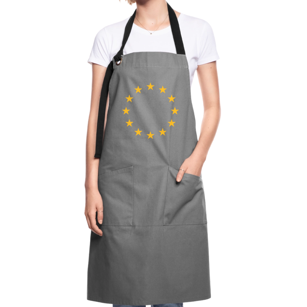 "12-Mini" - Artisan Apron - grey/black