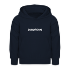 "EUROPEAN" - Kinder Hoodie - navy