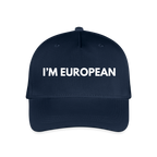 "I'M EUROPEAN" - Kinder Bio Basecap - navy
