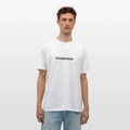 "I'M EUROPEAN" - Männer T-Shirt - white