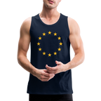 "12-Stars" - Men’s Premium Tank Top - navy