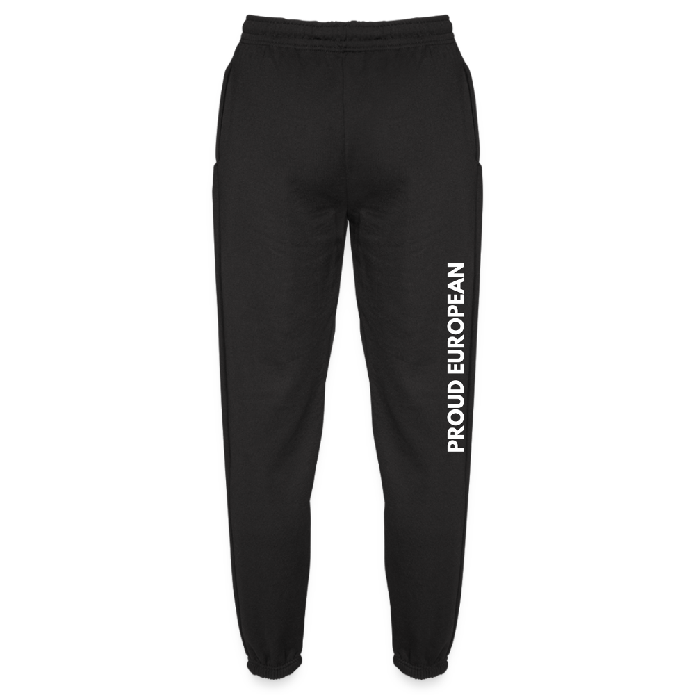"PROUD EUROPEAN" - Unisex Jogginghose - black