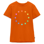 Teenager Premium T-Shirt - "12 Stars - LGBTQ" - orange 