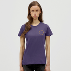 "12-Stars-mini" Frauen T-Shirt - dark purple
