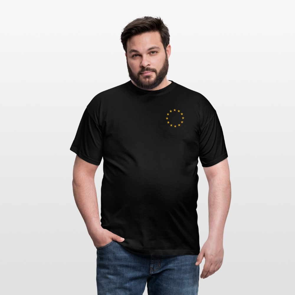 "12-Sterne-mini" Männer T-Shirt - black