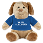 "I'M STILL EUROPEAN" - MiniFeet® Hund Helge - royal blue