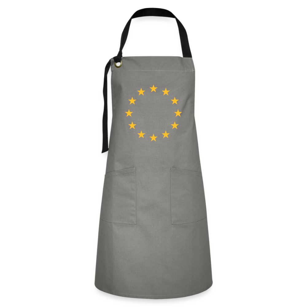 "12-Mini" - Artisan Apron - grey/black