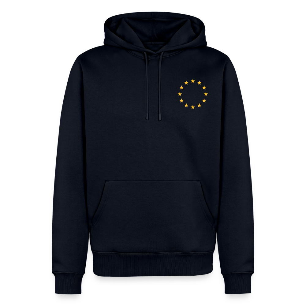 "12-stars-mini" - Männer Premium Hoodie - navy