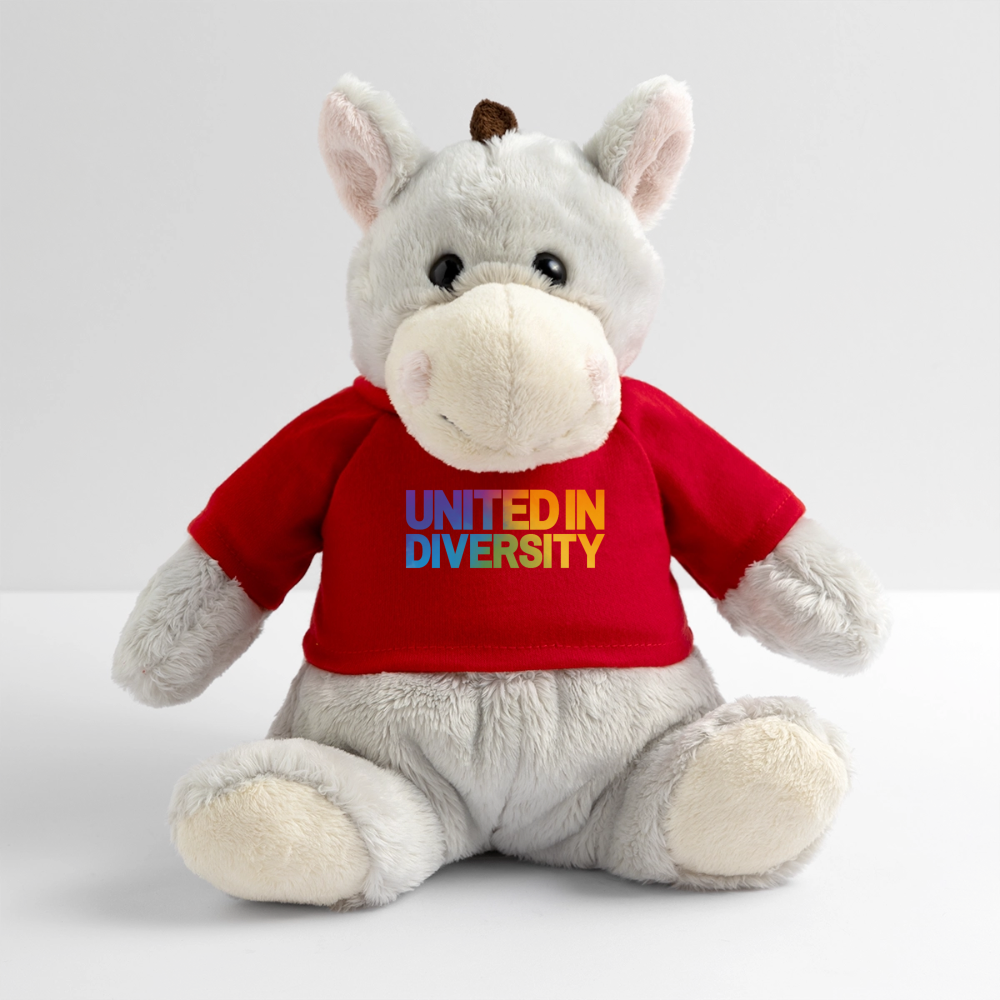 MiniFeet® Donkey Pelle - "United in Diversity - LGBTQ" - red