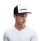 "I'M EUROPEAN" - Trucker Cap - white/black