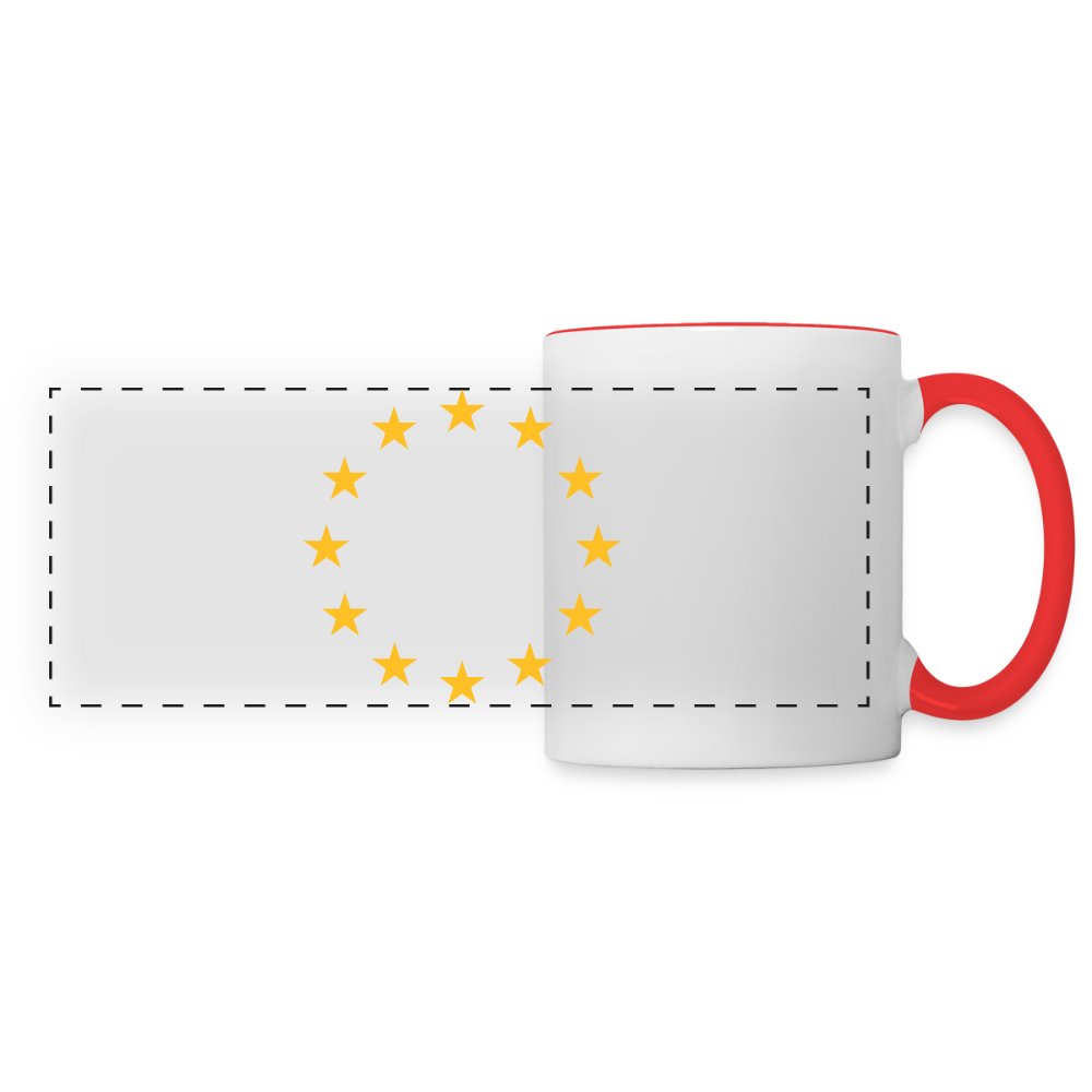 "12-Stars" - Mug - white/red
