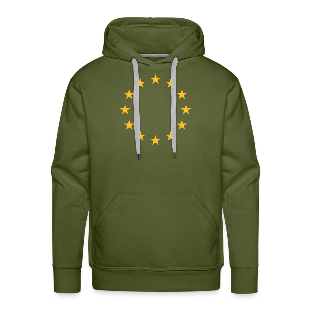 "12-Stars" - Men’s Premium Hoodie - olive green