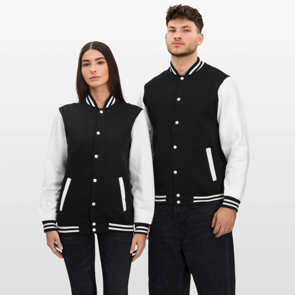 "I'M STILL EUROPEAN" - College-Sweatjacke - black/white
