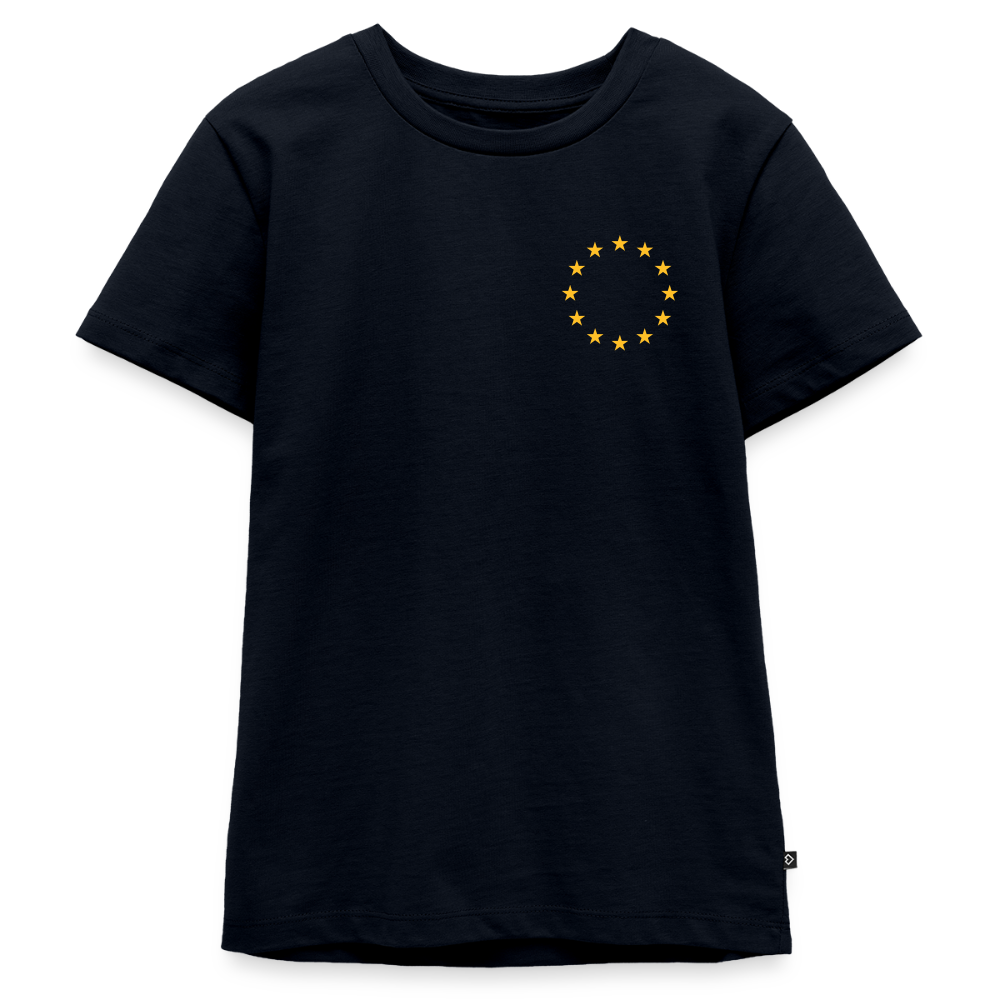 "12-Stars-mini" - Teenager Premium T-Shirt - navy