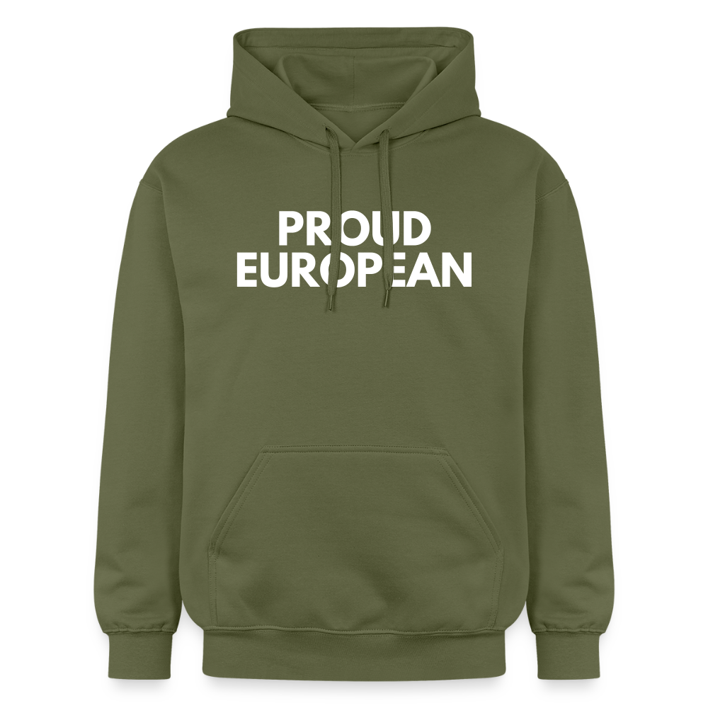 "PORUD EUROPEAN" - Gildan Unisex Softstyle® Midweight Hoodie - military green