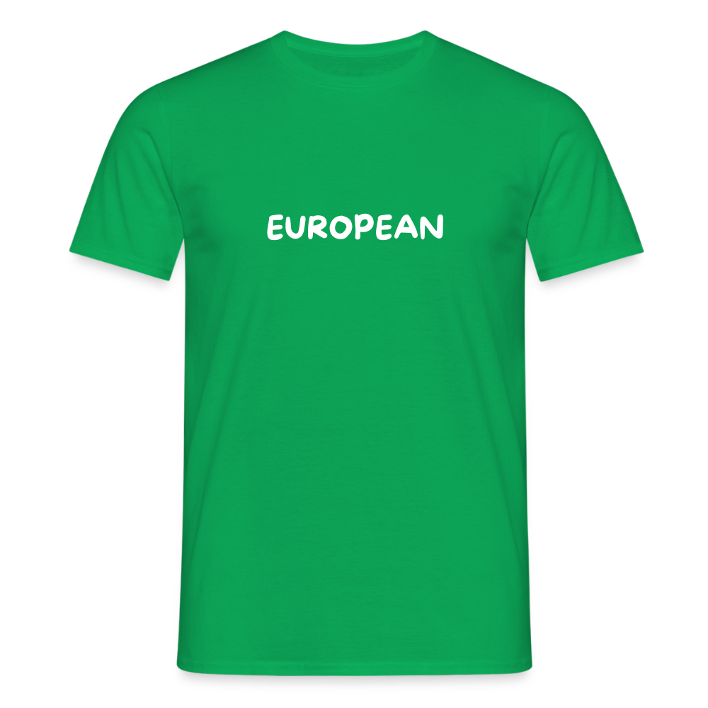 "EUROPEAN" Männer T-Shirt - kelly green