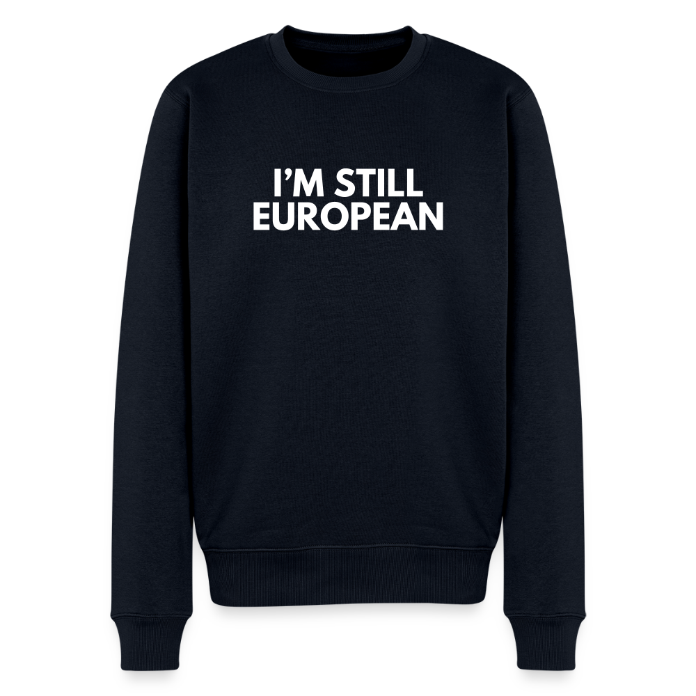 "I'M STILL EUROPEAN" - Männer Premium Pullover - navy