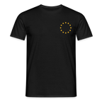 "12-Sterne-mini" Männer T-Shirt - black