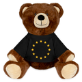 "12-Stars" - MiniFeet® RecycelBär® Teddy Bear Brown - black