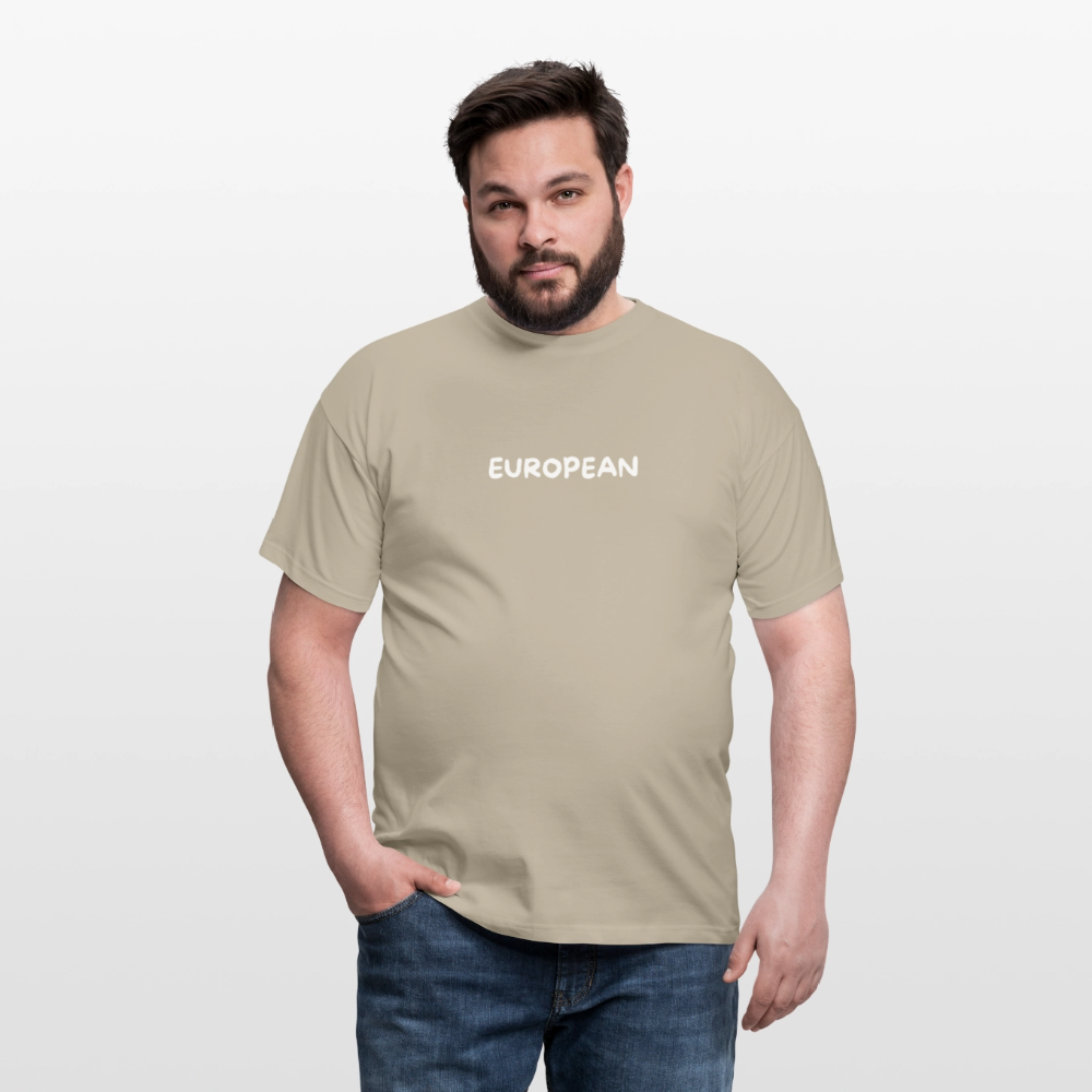 "EUROPEAN" Männer T-Shirt - sand beige